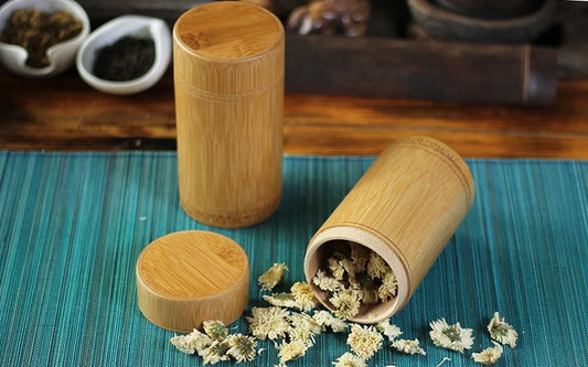 Serenity Bamboo Tea Cannister