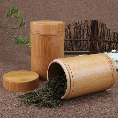 Serenity Bamboo Tea Cannister